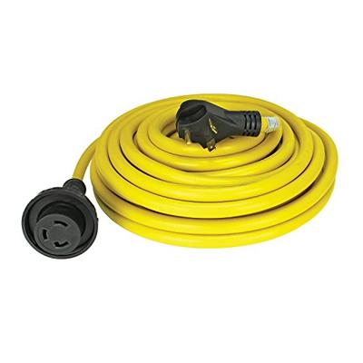 Quick Products QP-30-50TH 30 Amp RV Cord - Grip Handle Plug and Twist Lock, 50'
