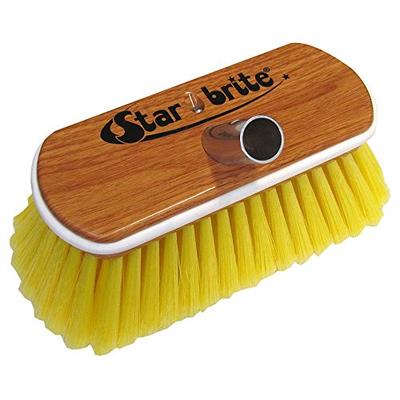 Star brite Synthetic Wood Brush - Soft - Yellow