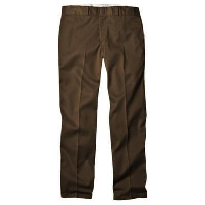 Dickies Men's Original 874 Work Pant, Dark Brown, 28W x 32L