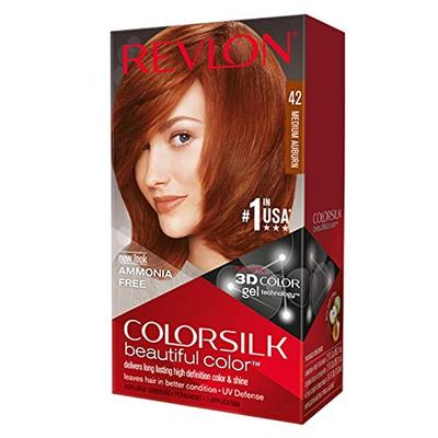 Colorsilk Permanent Hair Color, Medium Auburn (42/4R) (Quantity of 5)