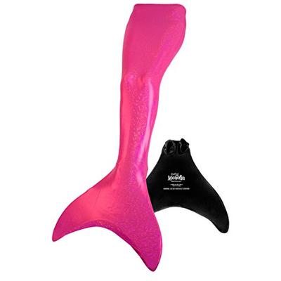 Fin Fun Mermaid Tail, Patented Monofin, Passion Pink, Child 12