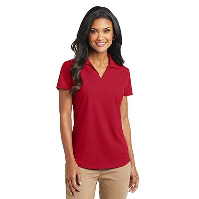 Port Authority L572 Women's Dry Zone Grid Polo Engine Red 3XL