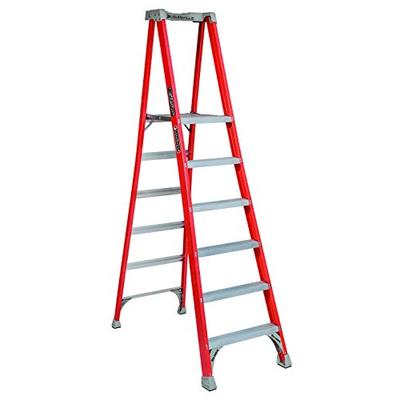 Louisville Ladder FXP1706 Fiberglass Pro Platform L, 6'