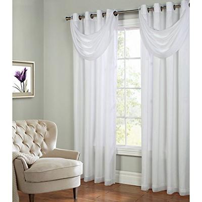 Commonwealth Thermavoile Rhapsody Grommet Ascot Valance
