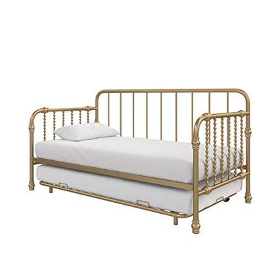 Little Seeds 4112319LS Monarch Hill Wren Metal Twin, Gold Daybed and Trundle
