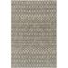 White 24 x 0.03 in Area Rug - Union Rustic Hongming Southwestern Khaki/Charcoal Indoor/Outdoor Area Rug | 24 W x 0.03 D in | Wayfair
