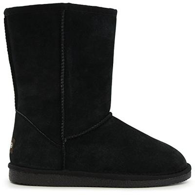 Classic 9" Suede Black Boot