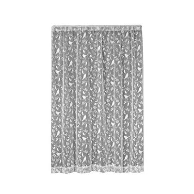 Heritage Lace Bristol Garden Panel, 60 by 63-Inch, White