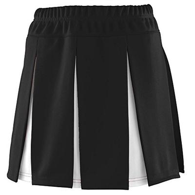 Augusta Sportswear Girls' Liberty Skirt L Black/White