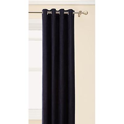 Common Wealth Home Fashions Navar Thermaplus Insulated Blackout Faux Suede Panels, 54 by 95"