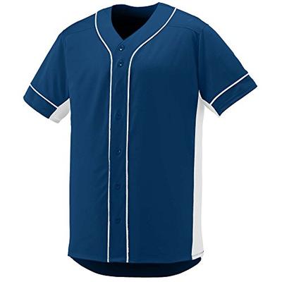 Augusta Sportswear Men's Slugger Baseball Jersey S Navy/White