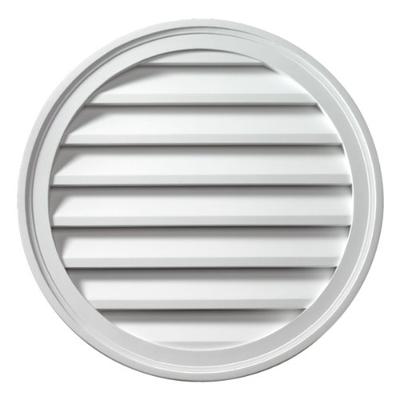 Fypon FRLV30 30"W x 30"H Round Functional Louver