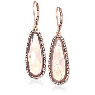 Lonna & Lilly Rose Gold-Tone Stone Drop Earrings