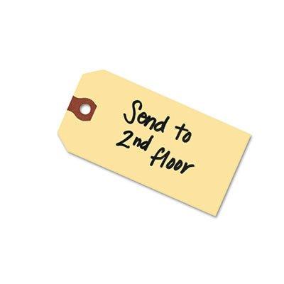 Avery 12303 Unstrung Shipping Tags, 13-pt. Stock, 3 3/4 x 1 7/8, Manila (Box of 1000)