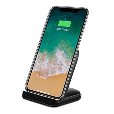 RNDs Wireless Charging Stand Apple iPhone (8 8 Plus X (10)) (AC Adapter NOT Included) (Black)