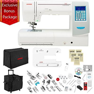 Janome Memory Craft Horizon 8200 QCP Special Edition Computerized Sewing Machine w/Extension Table +
