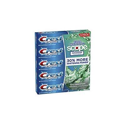 Crest Complete Extra Whitening + Scope Advanced Toothpaste 8.2oz (232g), 5-pack