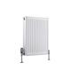 Milano Compact - Modern White Type 22 Central Heating Horizontal Double Panel Convector Radiator - 600mm x 400mm