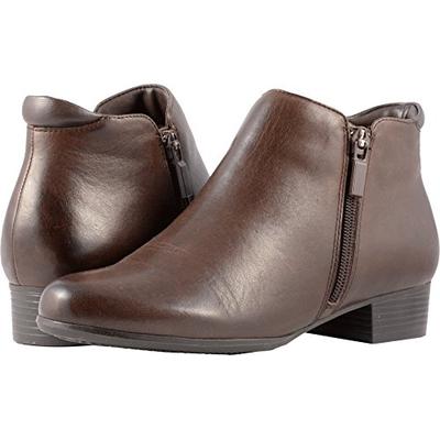 Trotters Women's Major Ankle Bootie Dark Brown 10 M US