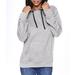 9301 Next Level Unisex French Terry Pullover Hoody-Heather Gray/ Black-X-Large