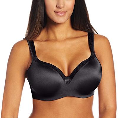 Playtex Women's Secrets Body Revelations Underwire Bra, black, 36DD