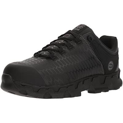 Timberland PRO Men's Powertrain Sport SD+ Industrial Shoe, Black, 13 M US