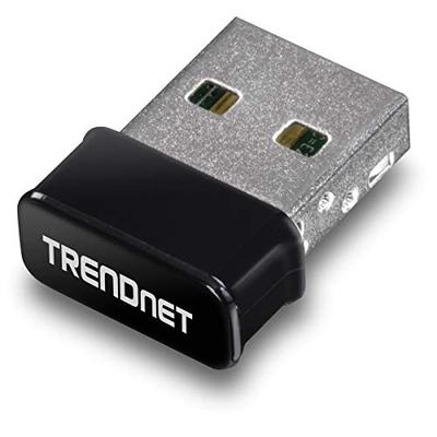 TRENDnet Micro AC1200 Wireless USB Adapter, MU-MIMO, Dual Band Support 2.4GHz/5GHz, Supports Windows