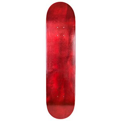 Cal 7 Blank Skateboard Deck | 7.75, 8.0 and 8.25 Inch | Maple Board for Skating (7.75 Inch, Red)
