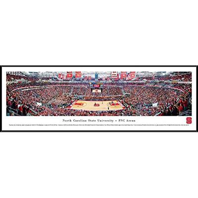 North Carolina State Basketball - Blakeway Panoramas College Sports Posters with Standard Frame
