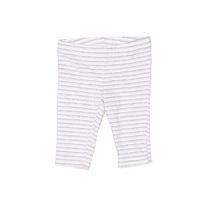 THREE PINK HEARTS Casual Pants - Elastic: Pink Bottoms - Size 0-3 Month