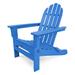 Trex Outdoor Cape Cod Folding Adirondack in Blue | 36 H x 28 W x 34.25 D in | Wayfair TXA53PB