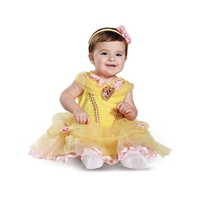 Disguise Baby Girls' Belle Infant Costume, Yellow 12 to 18 Months