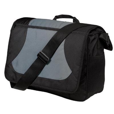 Port Authority Luggage-and-Bags Midcity Messenger OSFA Dark Grey/Black