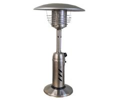 Round Tabletop Propane Patio Heater Finish: Stainless Steel