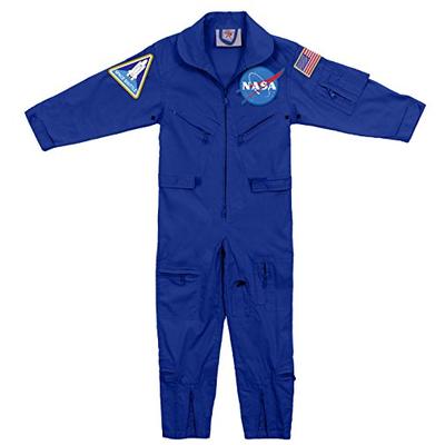 Rothco Kids NASA Flight Coveralls With Official NASA Patch, S