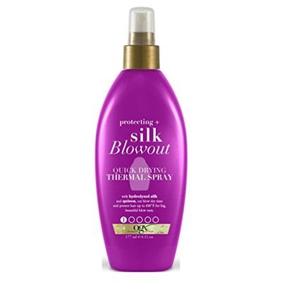 Ogx Silk Blowout Thermal Spray 6 Ounce Pump (2 Pack)