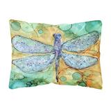 Caroline's Treasures 8967PW1216 Abstract Dragonfly Fabric Decorative Pillow, 12H x16W, Multicolor screenshot. Pillows directory of Bedding.