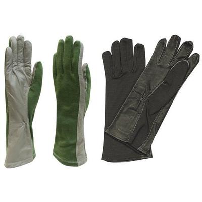 Fire Resistant Flight Gloves (9, Black)
