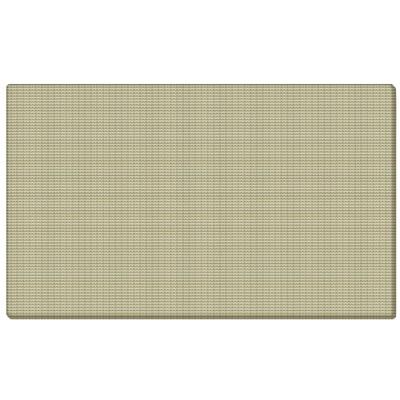 Ghent 36"x46.5" Fabric Bulletin Board w/ Wrapped Edge - Beige - Made in the USA