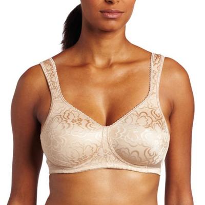 Playtex Women's 18-Hour Ultimate Lift and Support Wire-Free Full Coverage Bra #4745, Nude, 42D