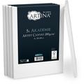 Artina - Lot de 5 Toile à peindr 280gm² Akademie Certifiées fsc 40x30x9.0 cm