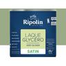 Ripolin - Laque Glycéro Satin Vert Olivier 0,5 l - Vert Olivier
