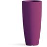 Pot rond en résine h 70 mod. Agave violet