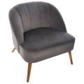 Fauteuil Naova Gris Atmosphera