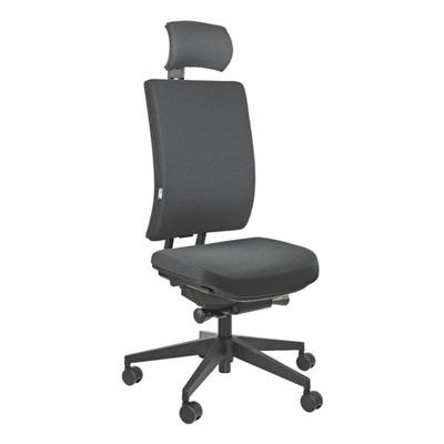 Original Steifensand Bürostuhl »Volto Plus Comfort« ohne Armlehnen mit Schukra-System mit Kopfstütze grau Image