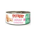 Petreet - Natura Tonno Rosa per Gatto da 70 gr A12 - Tonno Rosa con Sedano