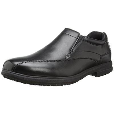 Nunn Bush Men's Sanford Slip-On Loafer, Black, 7.5 M US