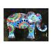 Boho Elephant 1 by Summer Tali Hilty, 18x24-Inch Canvas Wall Art