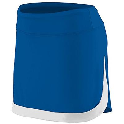 Augusta Sportswear Augusta Ladies Action Color Block Skort, Royal/White, Small