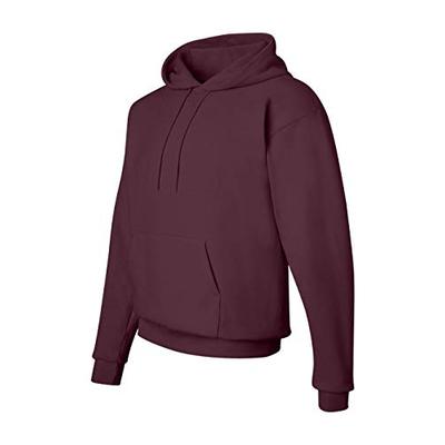 Hanes Adult EcoSmart Pullover Hood, Maroon, XXX-Large